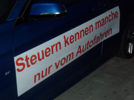 Steuern kennen manche nur vom Autofahren!