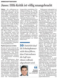 Das Coburger Tageblatt fasst zusammen