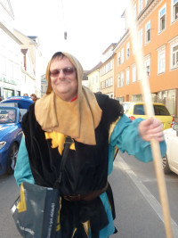 Stadtrat Andreas Gehring als Little John!